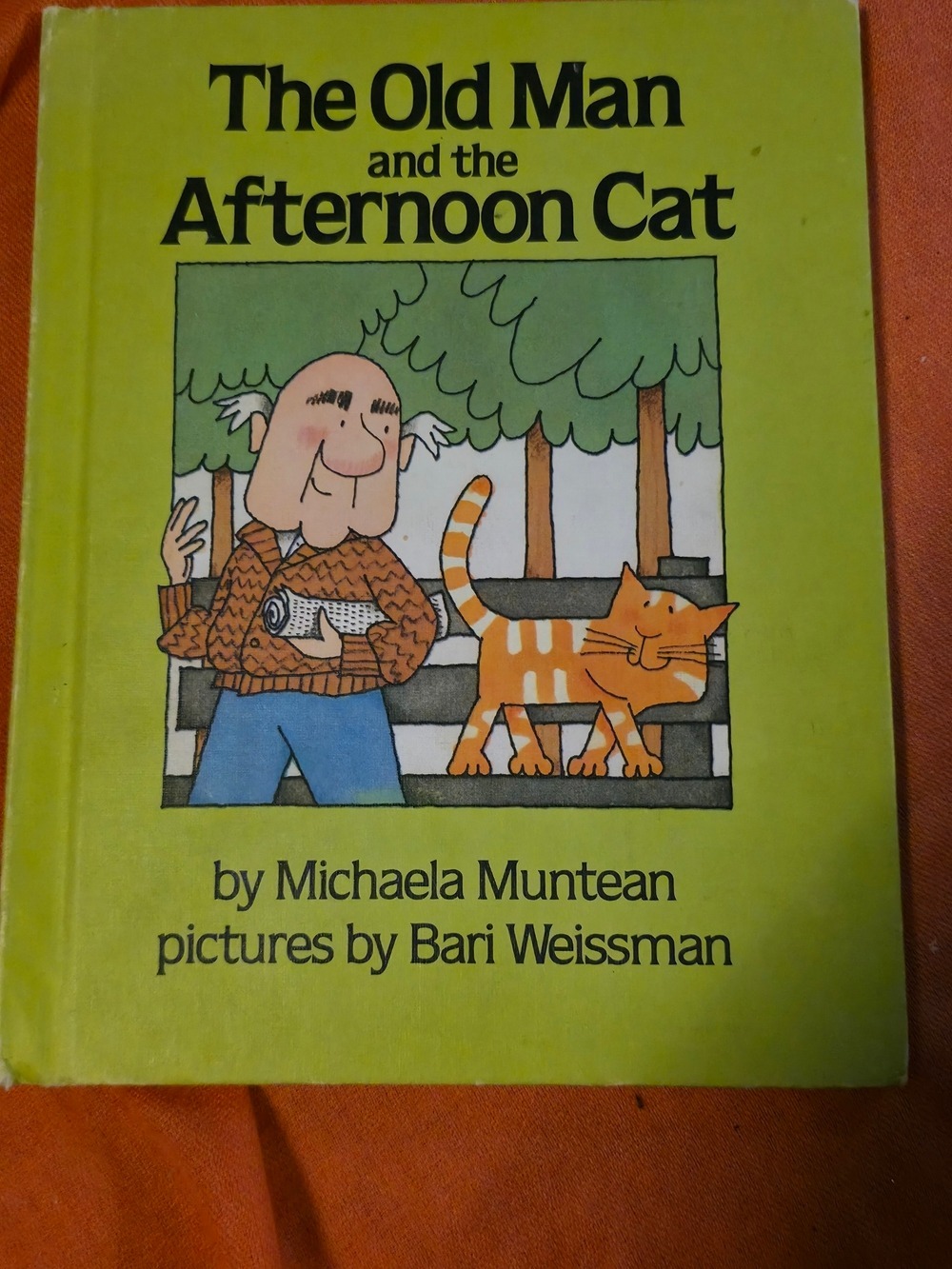 4/$25 Deal! Vintage Book -  The Old Man and the Afternoon Cat